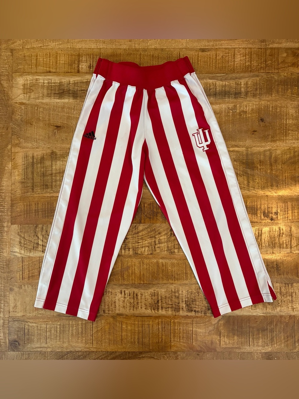 Adidas IU Indiana Hoosiers Youth Candy Stripe Pants